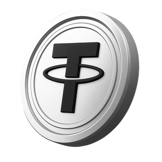 Tether USDT crypto coin displayed in the investor trust building section